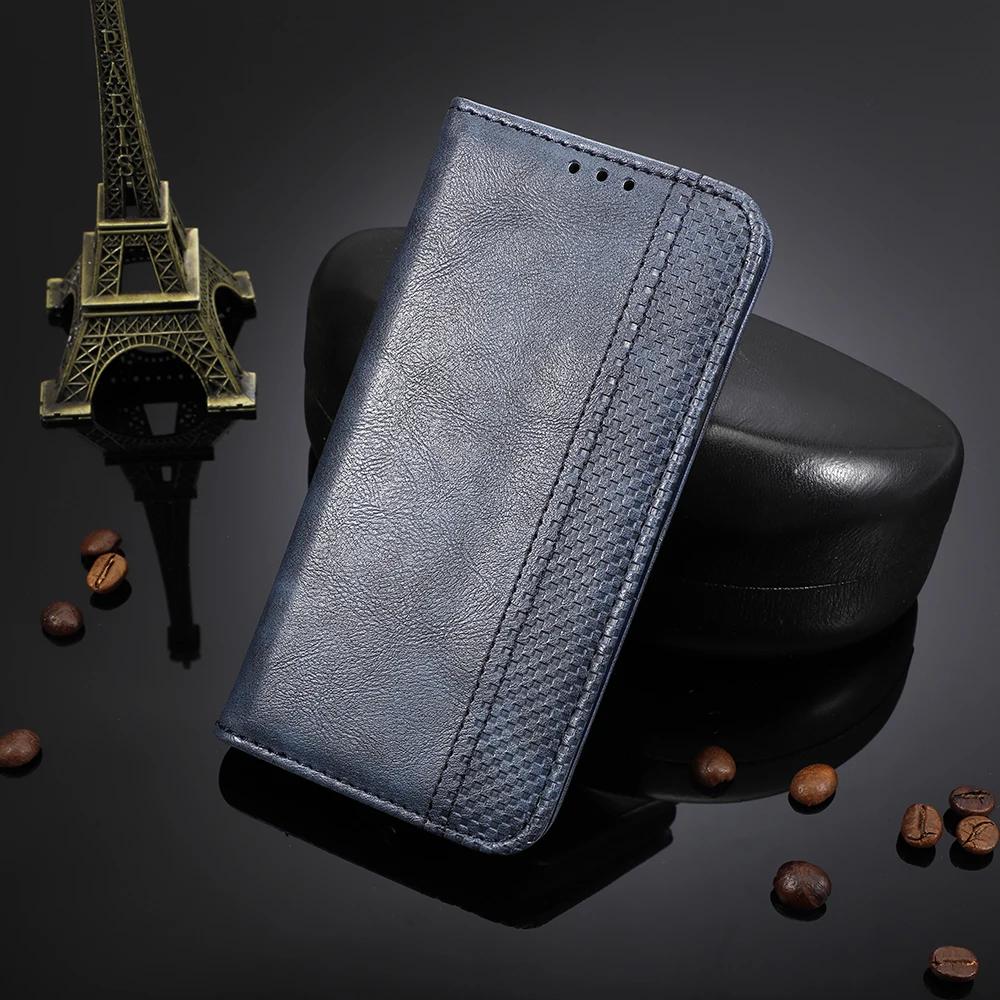 For Realme GT 7T 7 T Lær Retro Bok Flip-deksel for Realme GT7 6T NEO 7X 6SE C71 Magnetisk Lommebok Kortholder Telefonvesker Etui Skall