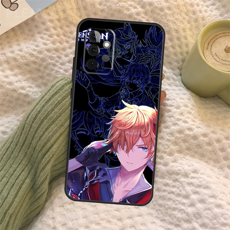Tartaglia Genshin Impact Case For Samsung Galaxy A06 A26 A16 A56 A36 A05 A22 A32 A52 A54 A34 A14 A55 A15 A53 A33 A35