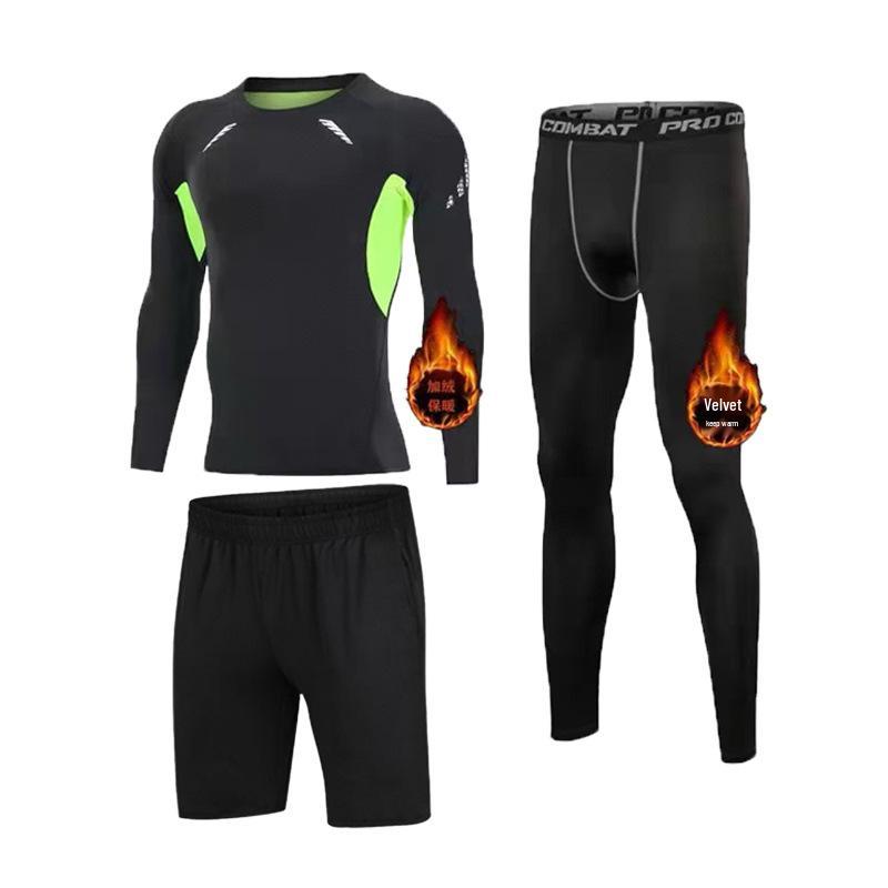 Men's Quick-Dry Sports Training Suit: Casual Fitness Running Set