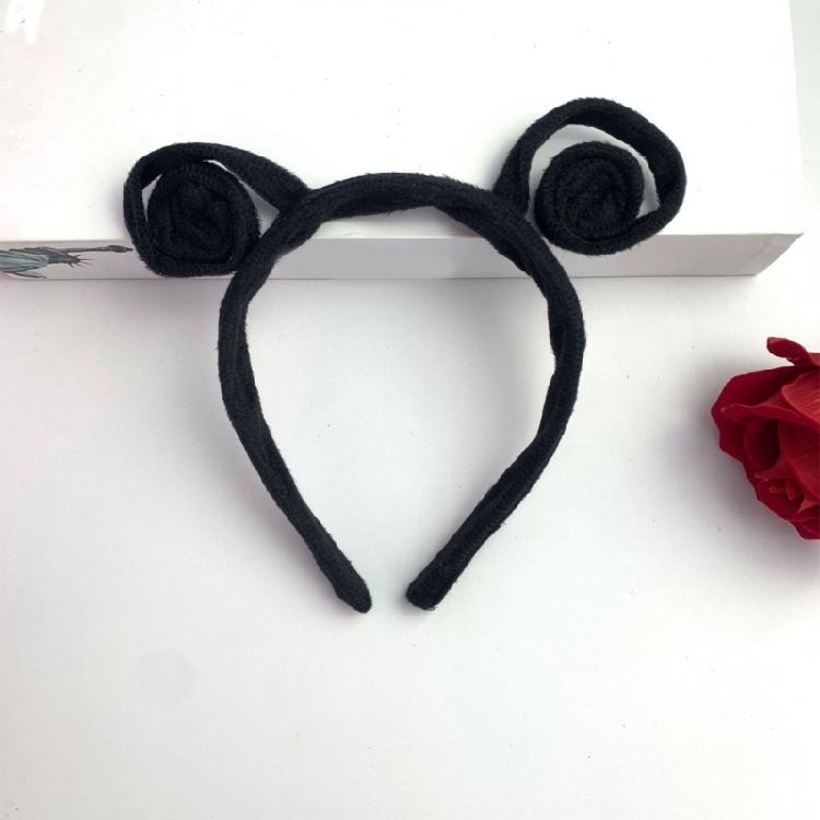 Butterfly Antenna Headband Velvet Bugs Hairband for Halloween Party Costume Cosplay Dressing Up Pretend Play Accessory