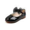 Children, Patent Leather, Princess Shoes, Girls' Shoes, Large Bow, Flat Shoes, Soft Sole, Soft Surface, Single Shoes