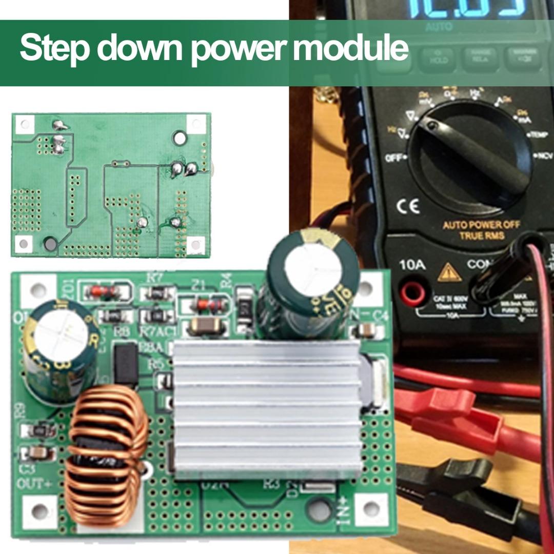 

IDH DC к DC Шаг вниз Модуль питания Buck Конвертер DC16-120V до 12V 3A