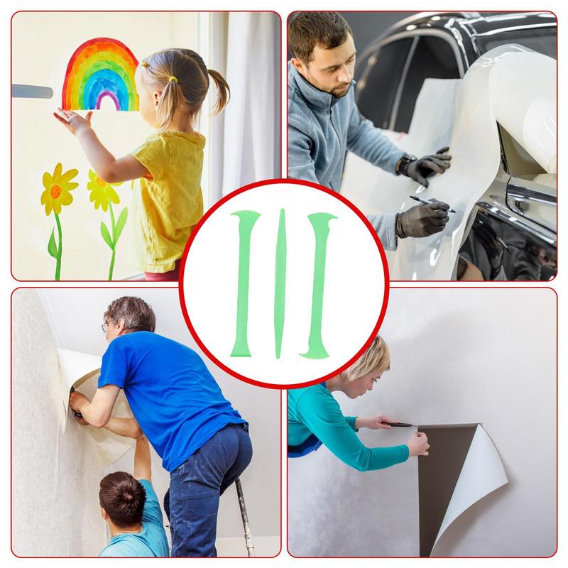Vehicle Window Tinting Tools Window Tint Kit Car Wrapping Tools Ergonomic Car Wrap Kit For Film Installation Car Wrapping Tools