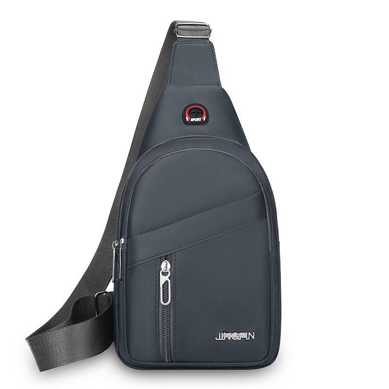 Fashion Chest Bag Men's Oxford Leisure Shoulder Bag Diagonal New Backpack Tide Purse Crossbody Bag No.