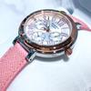 Casio Women's SHEEN Pink Watch SHE-3034BGL-7A SHE-3034BGL-7A