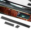 3 bucăți din fibră de carbon panou ornament pentru panou Decorat pentru BMW Seria 5 E60 E61 2004-2010 Auto Auto
