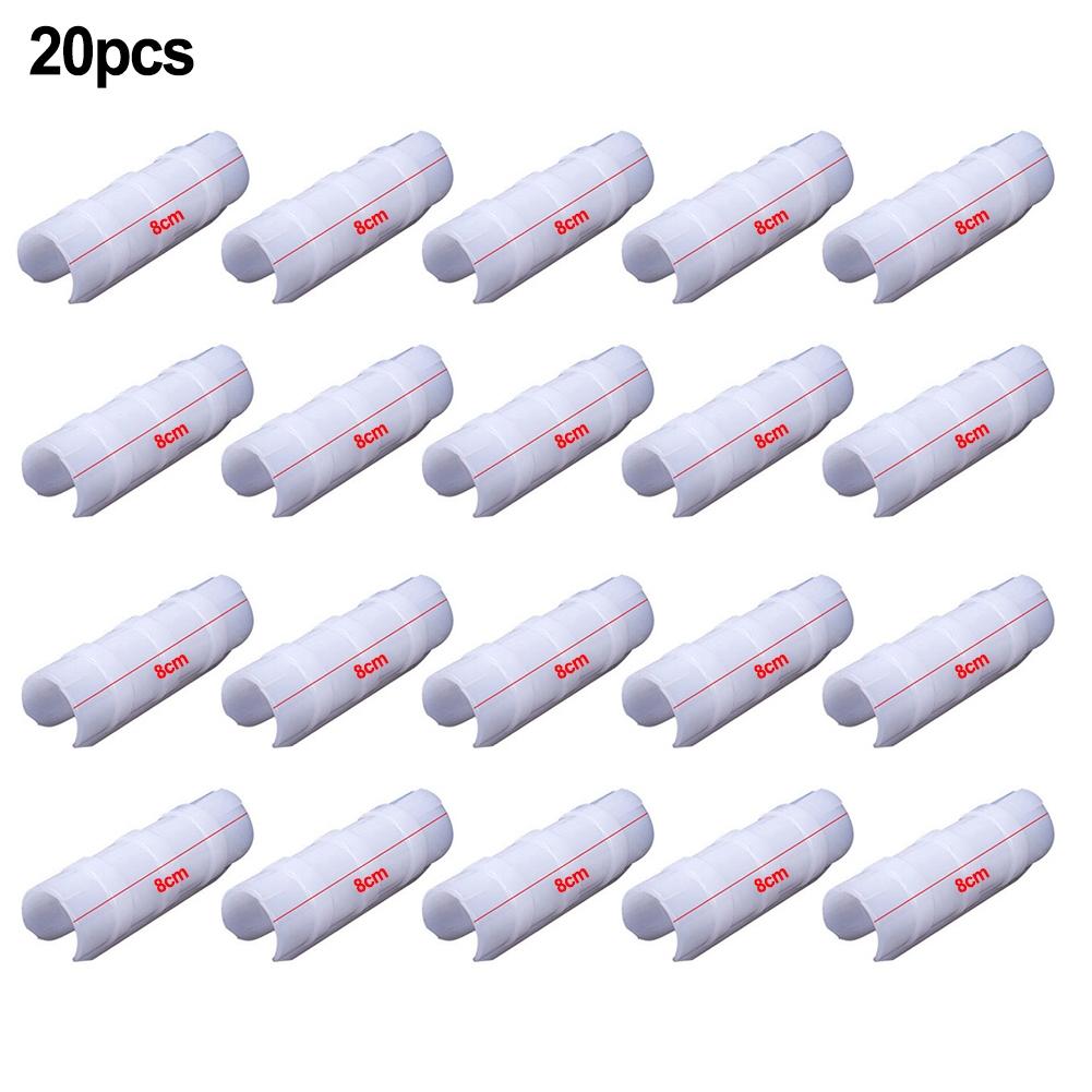 Kits Pipe Clamps Plant Stakes Temperature Resistant White