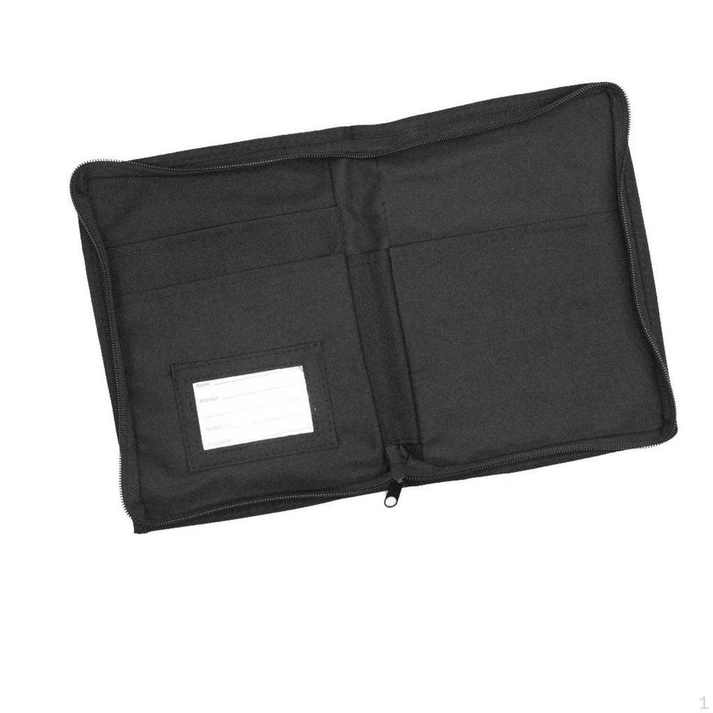 Auto-Zulassungs- und Versicherungsdokumentenhalter Reißverschluss Mehrfachtasche Armaturenbrett
