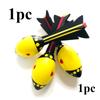 1pc Torpedo Throwing Ball PU Foam Flying Ball With Whistle With Tail Soft Rocket Ball Outdoors Throwing Toys