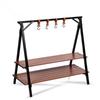 Mo Shen Portable Multi-layer Folding Camping Table & Storage Rack