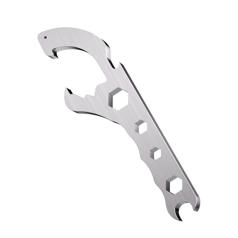 Industrial Metal & Plastic Paint Bucket Opener Wrench - Multi-functional Ratchet Lid Remover