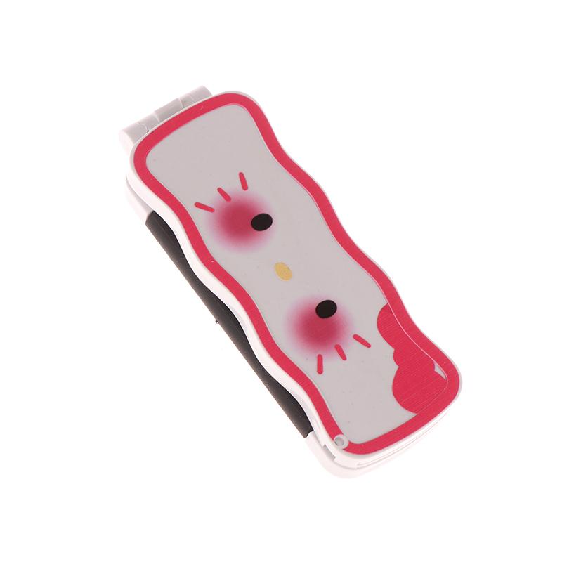 Mini Hair Brush Folding Massage Comb Head Massage Anti-Static Portable Travel Hair Brush Girl Hair Combs With Mirror