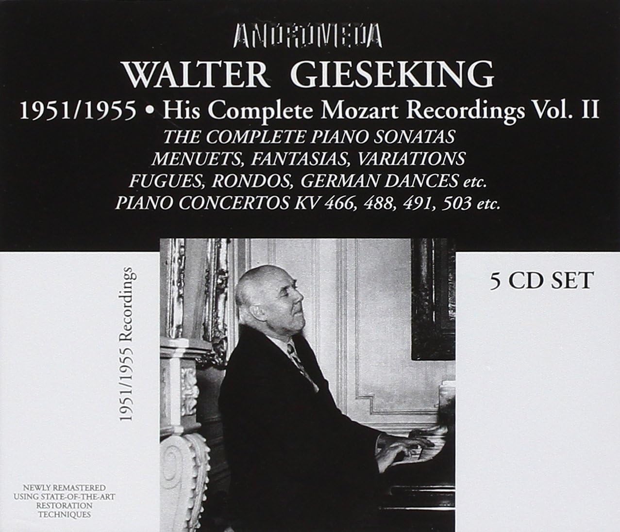 

CD CLASSIC - Piano Works (Volume 2) Gieseking (p ANDRCD5057 Europe Soul/Funk Used