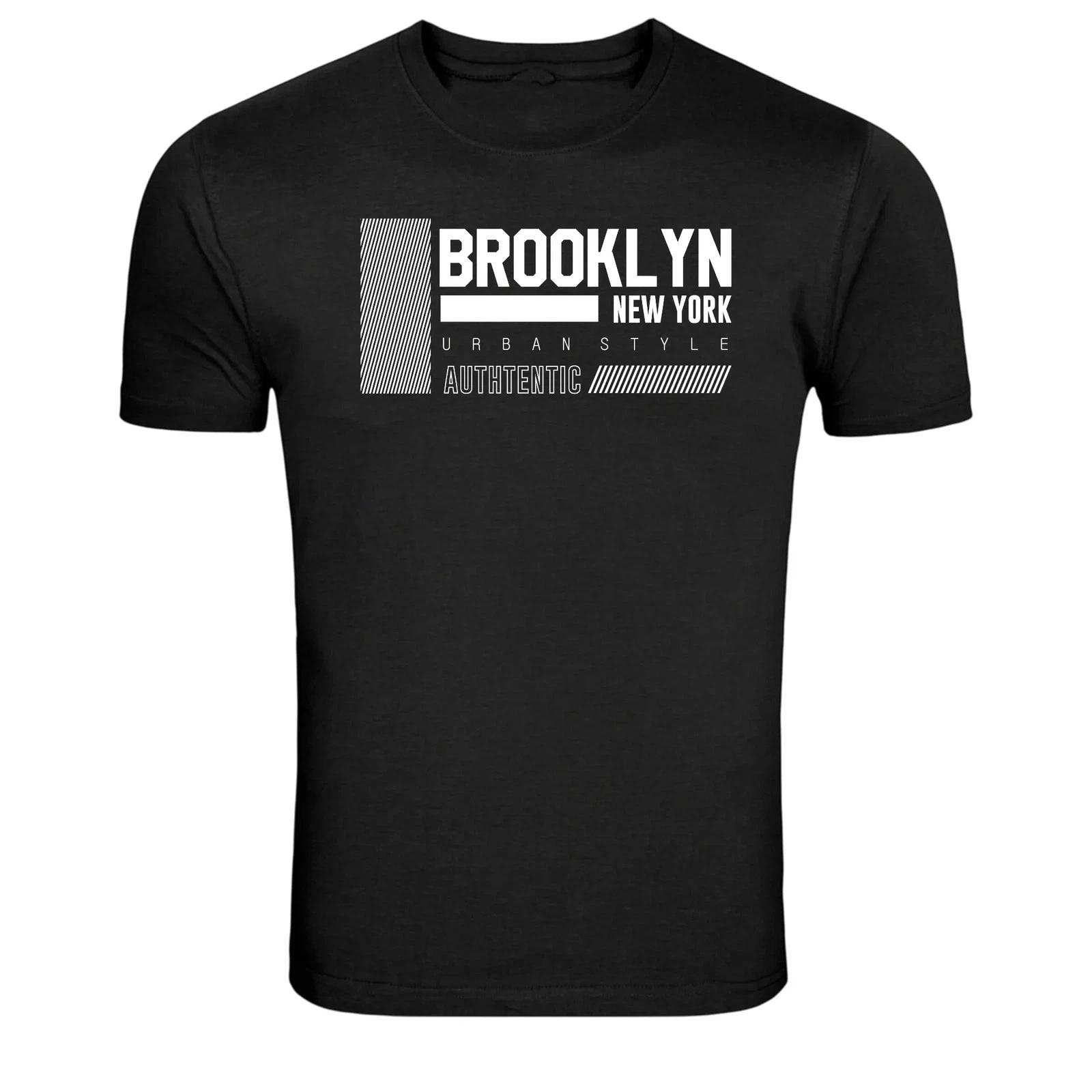 Brooklyn New York Urban Style Authentic Graphic T-Shirt 4XL