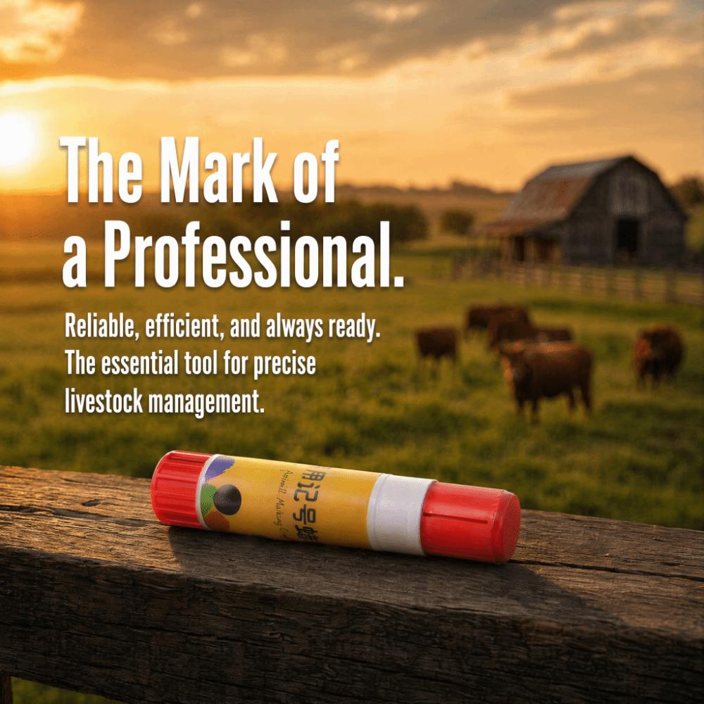24Pcs Wax Livestock Marking Crayon ABS Farming Marking Accessories Veterinary Marker Cattle