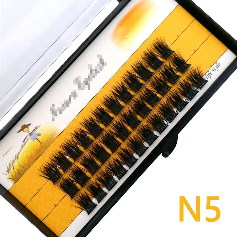 1 Box/36 Bundles of 40D Fake Eyelashes Mink Individual  Eyelashes Natural Thick lashes,Eyelash Extensions for Make Up
