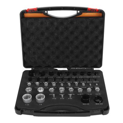 44PCS Nut and Bolt Thread Checker Aluminum Alloy Imperial and Metric High Accuracy Bolt Nut
