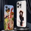 singer carly rae jepsen (0) Phone Case For iPhone17 16 16e 15 14 13 12 11 Plus Mini Pro Max Soft black Shockproof Cover