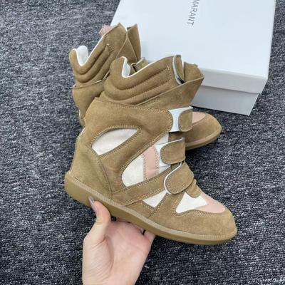 Damen High-Top Casual Atmungsaktive Sneaker