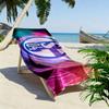 FC Schalke 04 Print Strandtuch, Großes Weiches Schnelltrocknendes Handtuch für Strand Camping Schwimmen