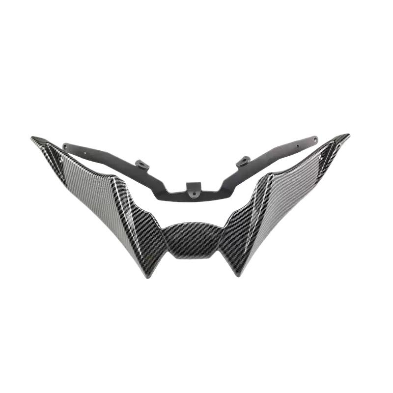 Yamaha MT-09 Front Fender Wind Deflector and Lip Spoiler Mod (2021)