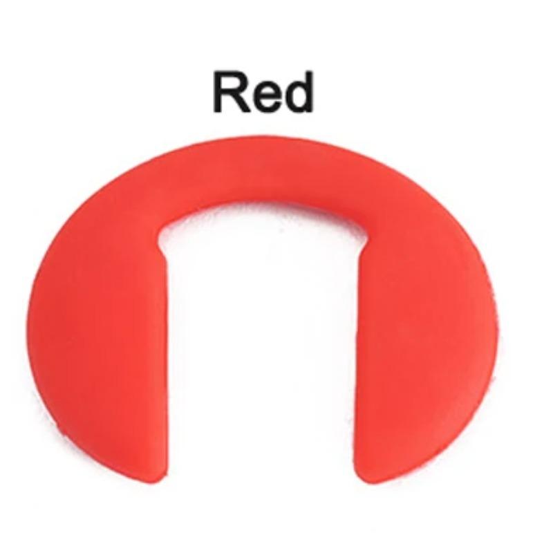 

10pcs U Shape Silicone Glasses Eyeglasses Nose Pads Optical Frame Repair Accessory Part Insert Push In Free Shipping CY071
