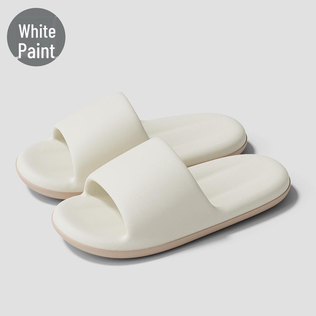 Kapcie EVA z miękką podeszwą: Wygodne, antypoślizgowe, na grubej podeszwie kapcie łazienkowe dla mężczyzn i kobiet, idealne na lato.