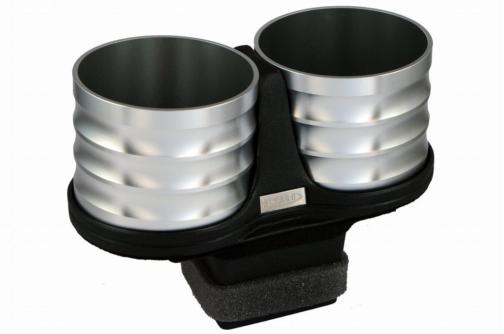 ALCABO Interior Multi-Pocket Series "Silver Cup Holder (AL-P202S)" AL-P202S