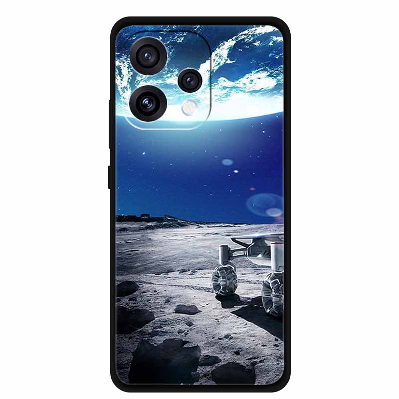 For Oppo Reno15 5G Case Coque Black Soft TPU Silicone Phone Case For Oppo Reno 15C Back Covers Case 6.59" Shockproof Fundas Para