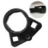 Chrome Vanadium Steering Rack Tie Rod Wrench with Comfortable Grip for Automotive Inner Rod Ends Ranging 25 to 42 Millimeters