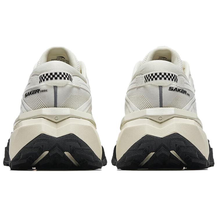 Anta Falcon 2 Wygodne Wszechstronne Antypoślizgowe Amortyzujące Trwałe Buty do Biegania Trailowego z Niskim Cholewkiem Męskie Sneakersy Białe Szare Czarne 112515502A-4