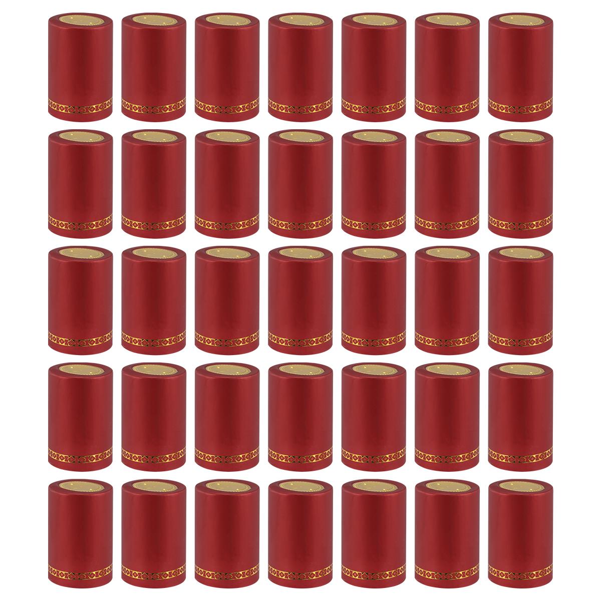 

100 шт. красная крышка для бутылки для бара термоусадочные капсулы открывалка для пива верхняя герметичная крышка термоусадочная посуда аксессуары