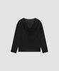 Deolil Low Drape Summer Knit_Black