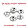 Stainless Steel Bowl-Shaped Adjustable Foot Washer for Pot Lids