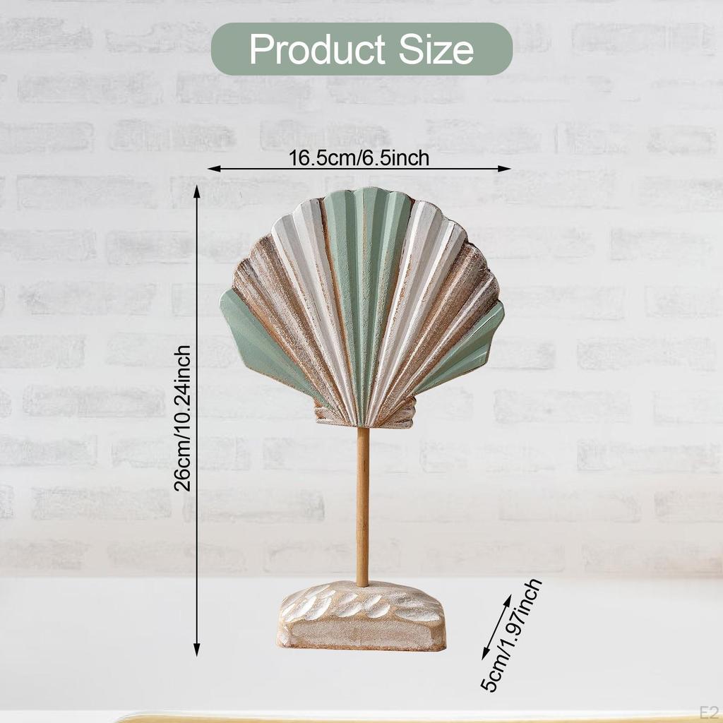 Wood Ornament Figurine Statue Home Decoration for Living Room Cabinet