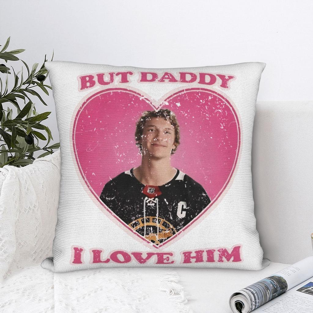 Trendy Seat Ilya But Daddy I Love Him Heated Rivalry Decoration Pillowcase Merch Pillow Covers Zipper Multi Size