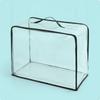 Handbag Storage Cover Transparent with Zipper Clear Purse Protector