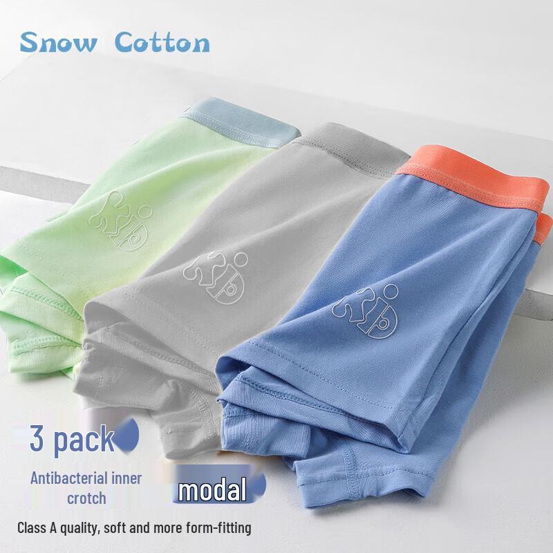 Boys  Modal Cotton Antibacterial Boxer Briefs Multi-pack 110