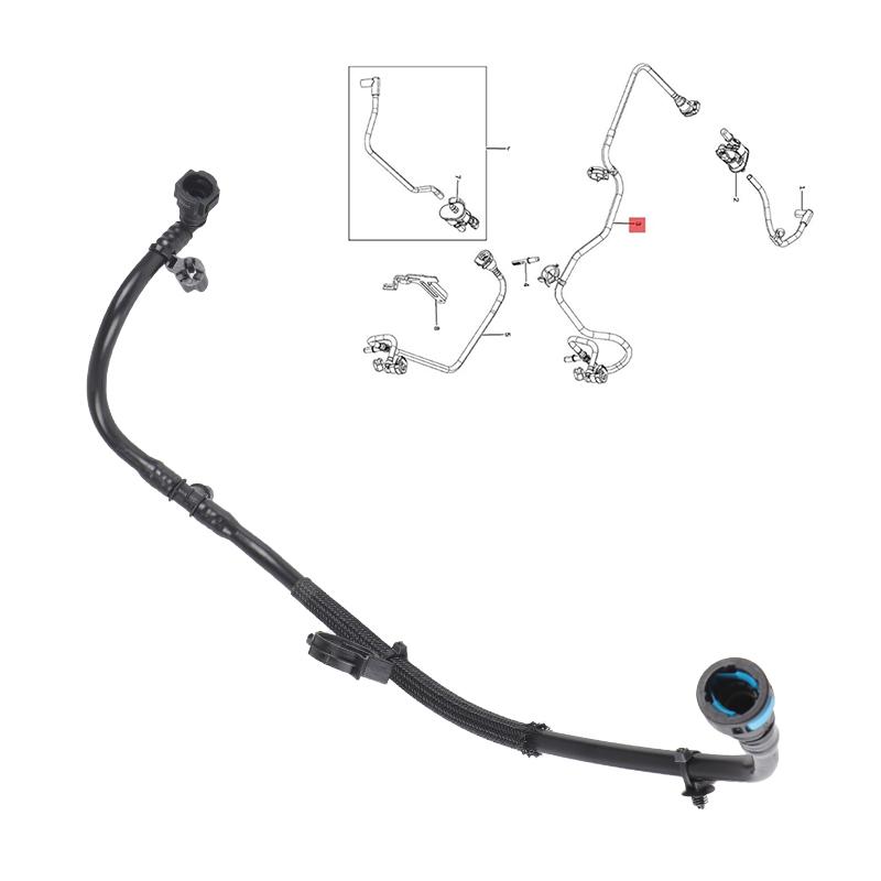 68250915AD Black Front Purge Valve Pipe Hose For Dodge Durango Jeep Grand Cherokee 2016 2017 2018  Replacement Accessories