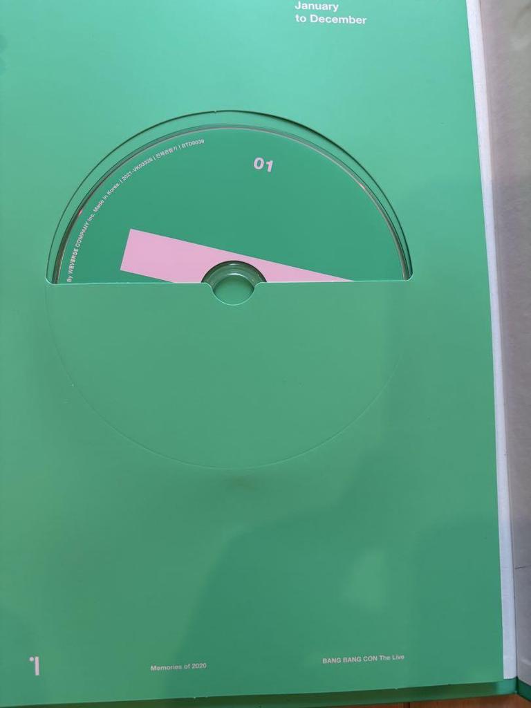 [USED] BTS Memories 2020 DVD