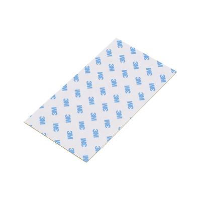 Tape Decorative for Car Low 75mm Wide X 140mm Long X 3908 Heavy-Double-Sided (for Panels, Emblems, Etc.) Interiors, VOC, Gray, 0.8mm Thick,