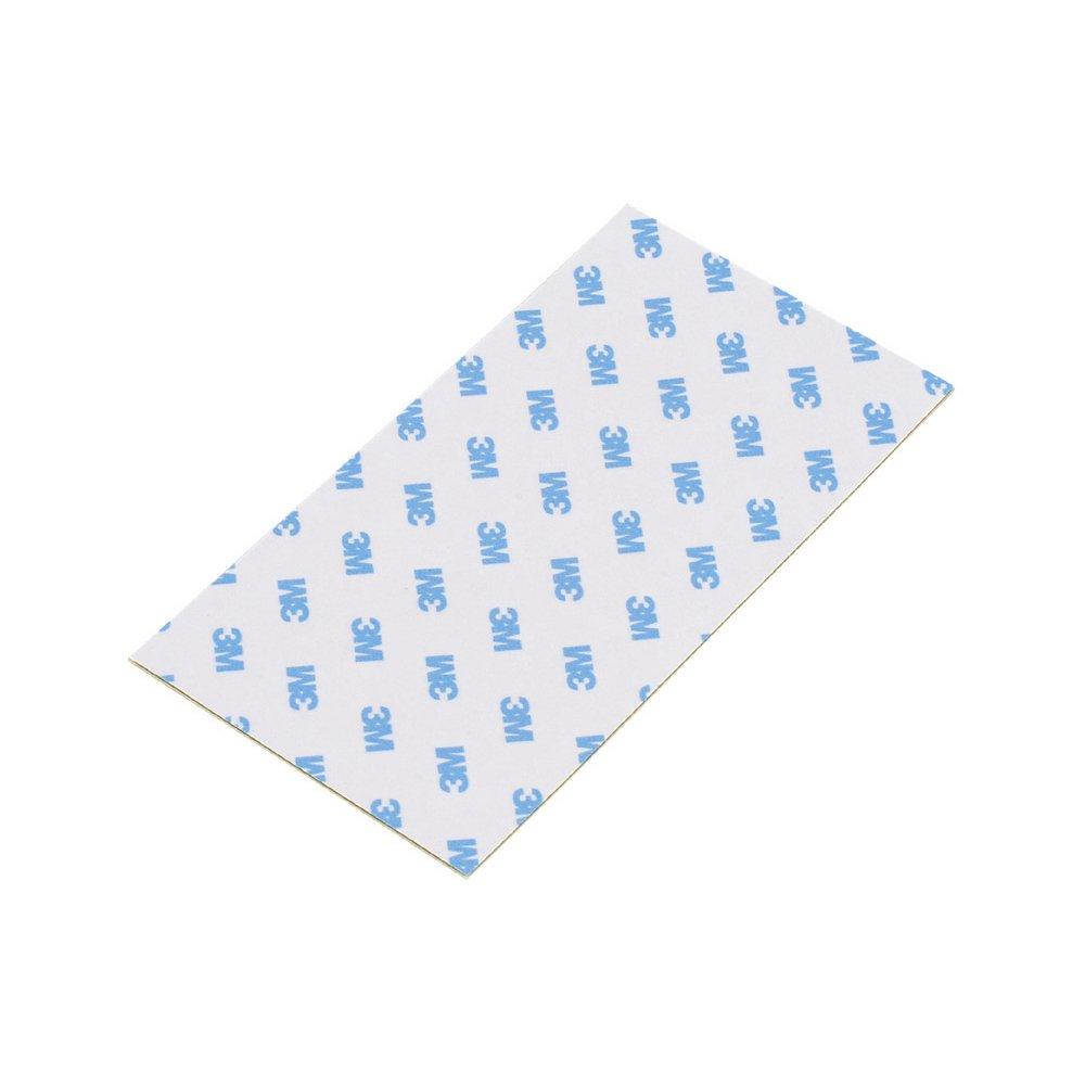 

amon Tape decorative for Car Low 75mm Wide x 140mm Long x 3908 Heavy-Double-Sided (for panels, emblems, etc.) Interiors, VOC, Gray, 0.8mm Thick,