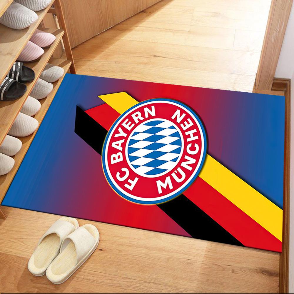Fc Bayern Munich Uefa Champions League Themed Graphic Square rugs are a great choice for living rooms, bedrooms, home décor, and as gifts.