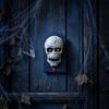 Electronic Doorbell with Skeleton Design Halloween Decoration Funny Door Bell Hanger for Holiday Party