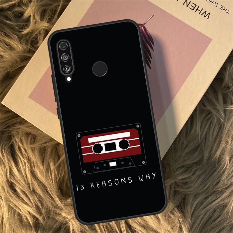 13 Thirteen Reasons Why For Huawei Nova 11i 12i 3i 7i 8i 9 10 SE Y60 Y61 Y70 Y72 Y73 Y90 Y91 P20 P30 P40 Lite Case