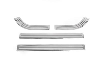 Door Sill Trims Carmos (4 Things) for Renault Clio V 2019-2025