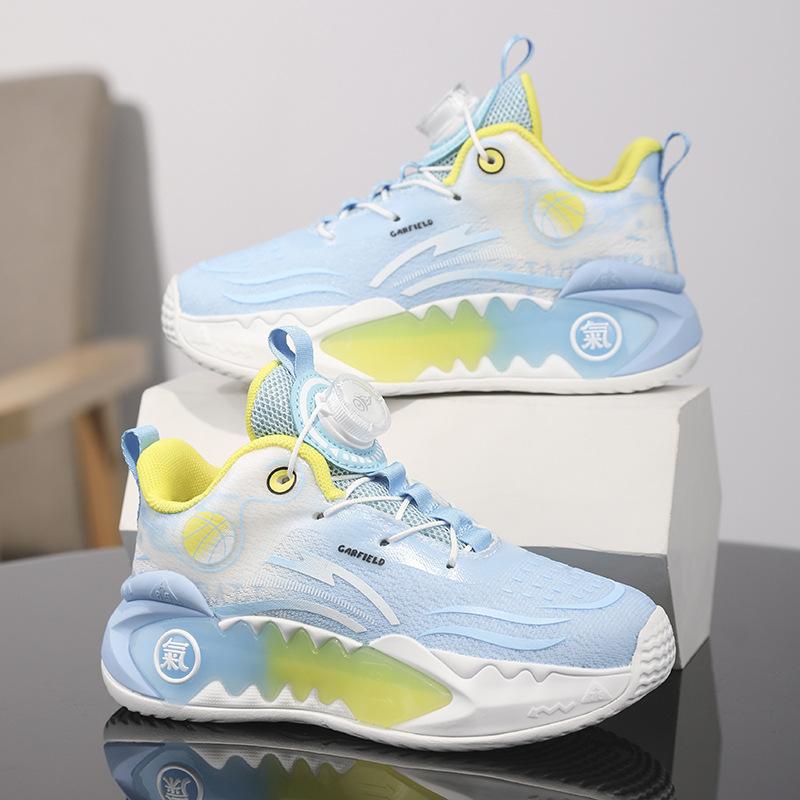 Boys shoes 2025 new spring and summer boys sports shoes children's basketball shoes boys soft-soled breathable running shoes