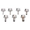 7Pcs Hot Air Gun Nozzle Kit Oblique for 861 Soldering Desoldering Station Accessories