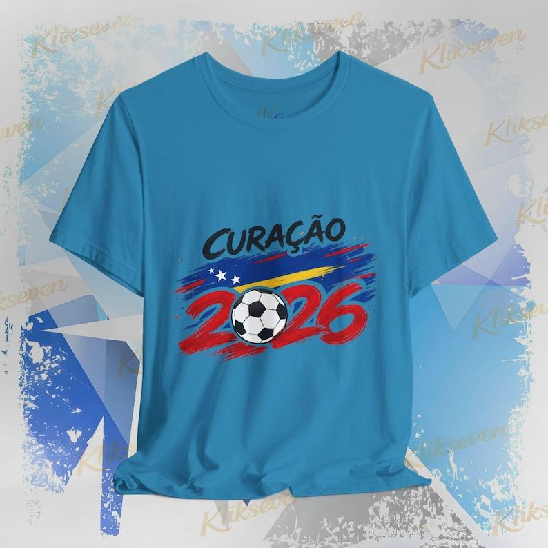 2026 Curaçao Graphic T Shirt, World Soccer Tournament fan Shirt 3XL