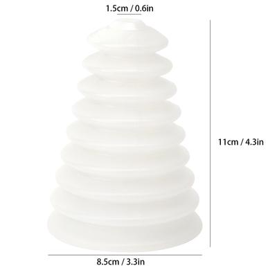 3 Stück Gummi Flexibel Staubschutz für Bohhammer für 6mm-16mm Bohrer